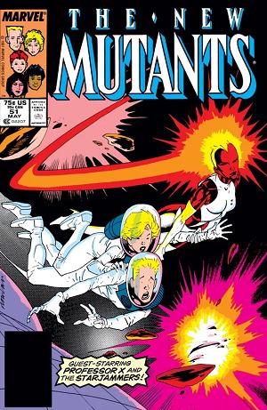 New Mutants #51  cover