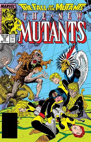 New Mutants #59 cover