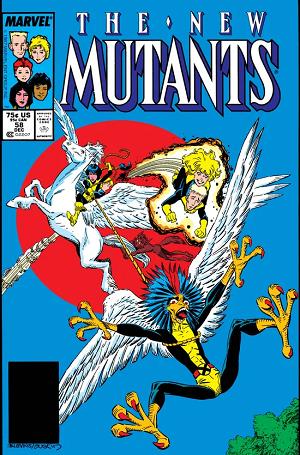 New Mutants #58 cover