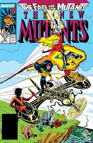 New Mutants #61 cover