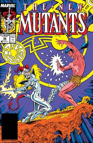 New Mutants #66 cover