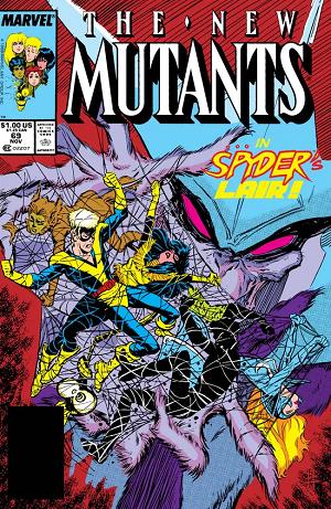 New Mutants #69  cover
