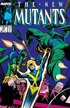 New Mutants #67 cover