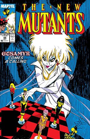 New Mutants #68  cover