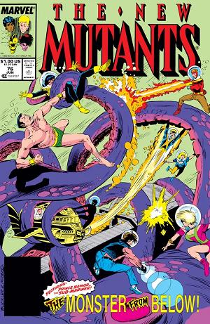 New Mutants #76  cover
