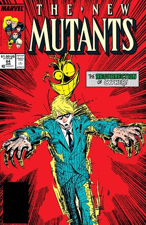 New Mutants #64 cover