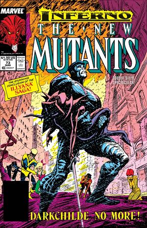 New Mutants #73  cover