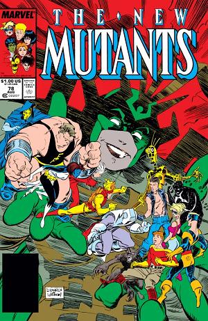 New Mutants #78 cover