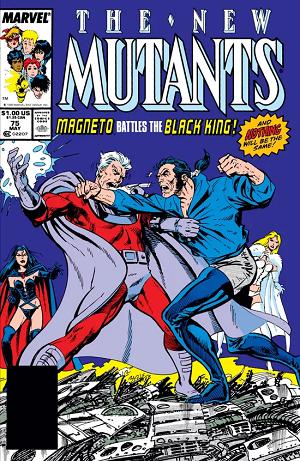 New Mutants #75  cover