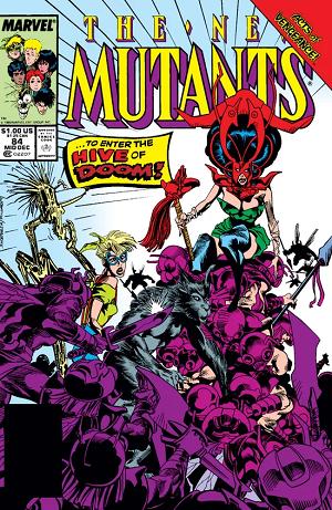New Mutants #84 cover