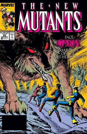 New Mutants #82 cover