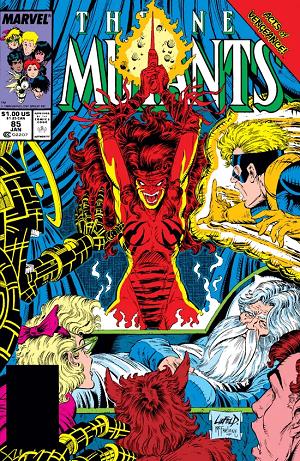 New Mutants #85 cover