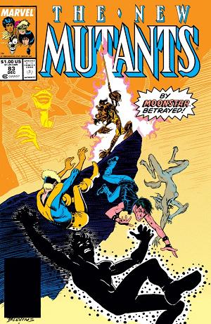 New Mutants #83 cover