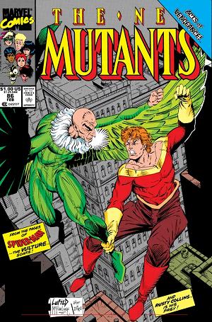 New Mutants #86 cover