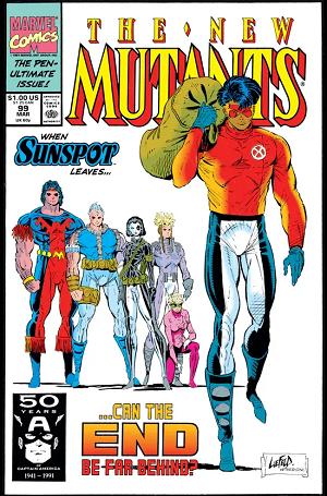 New Mutants #99 cover