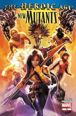 New Mutants #15  cover