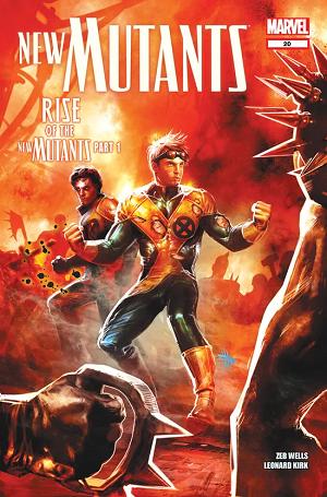 New Mutants #20 cover