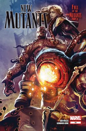 New Mutants #18 cover
