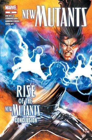 New Mutants #21  cover