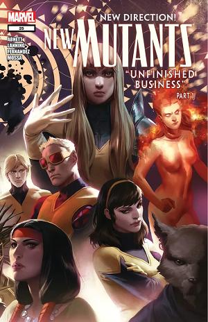 New Mutants #25 cover