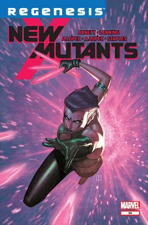 New Mutants #34 cover
