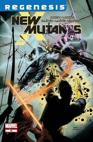 New Mutants #35 cover