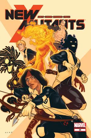 New Mutants #38 cover
