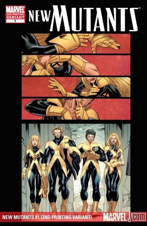 New Mutants #1 2nd Printing Variant - Diógenes Neves Cover cover