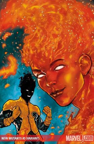 New Mutants #3 Variant Edition - Mirco Pierfederici Cover cover