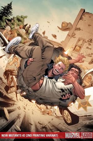 New Mutants #2 2nd Printing Variant cover