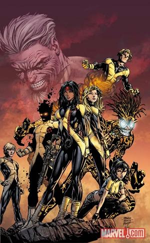 New Mutants #12 FINCH VARIANT cover