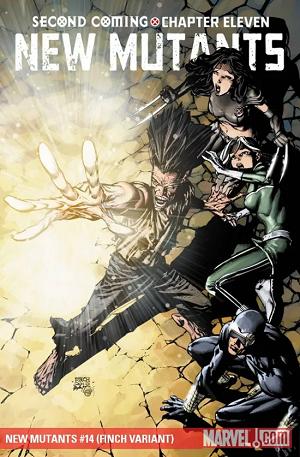 New Mutants #14 FINCH VARIANT cover