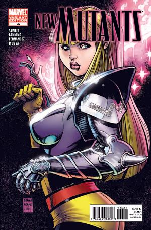 New Mutants #25 Adams Variant cover