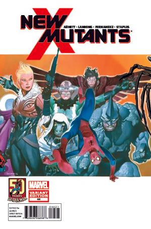 New Mutants #44 Asm in Motion Variant cover