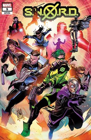 S.w.o.r.d. #5 Stefano Caselli Cover cover