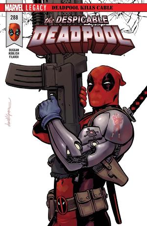 Despicable Deadpool #288 cover