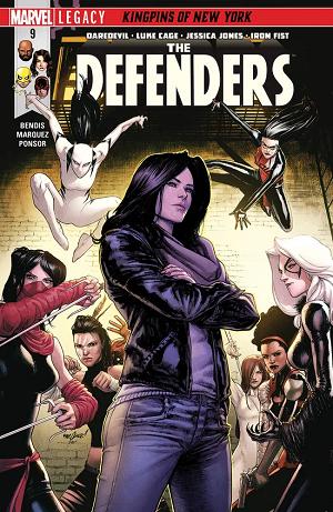 Defenders #9 cover