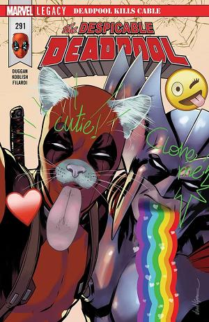 Despicable Deadpool #291 cover