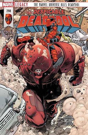 Despicable Deadpool #298 cover