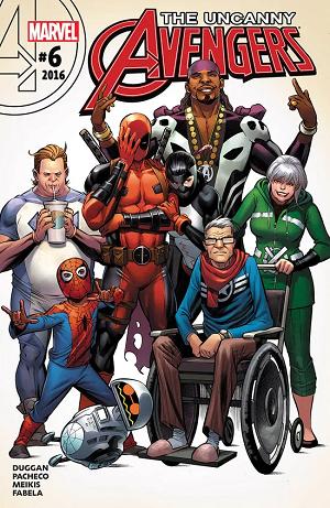 Uncanny Avengers #6  cover