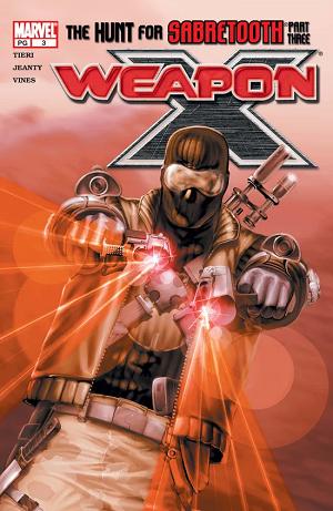 Weapon X #3  cover