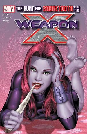 Weapon X #2  cover