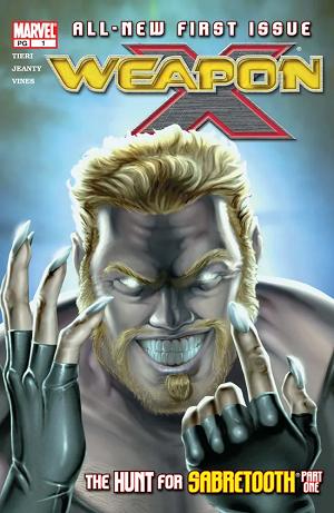 Weapon X #1  cover