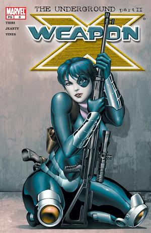 Weapon X #8 cover