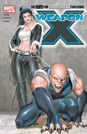 Weapon X #4  cover