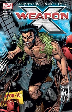 Weapon X #16 cover