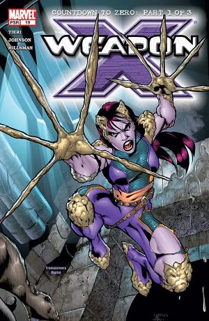 Weapon X #19 cover
