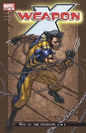 Weapon X #25 cover