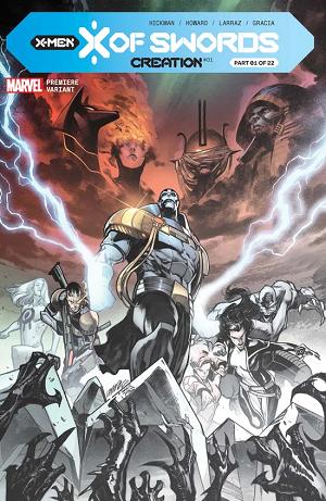 X Of Swords: Creation #1 Pepe Larraz Premiere Variant cover