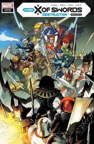 X Of Swords: Destruction #1 Leinil Francis Yu Cover cover